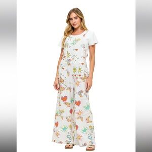 Yak & Yeti 26364 Celestial Whimsical Boho Overall